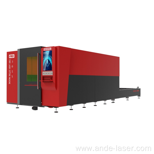 fiber laser cutter two exchangeable tables